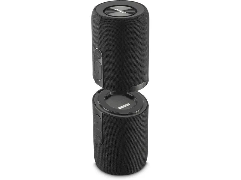 Hama Bluetooth-Lautsprecher Twin 4.0 Schwarz Hama Bluetooth-Lautsprecher Twin 4.0 Schwarz