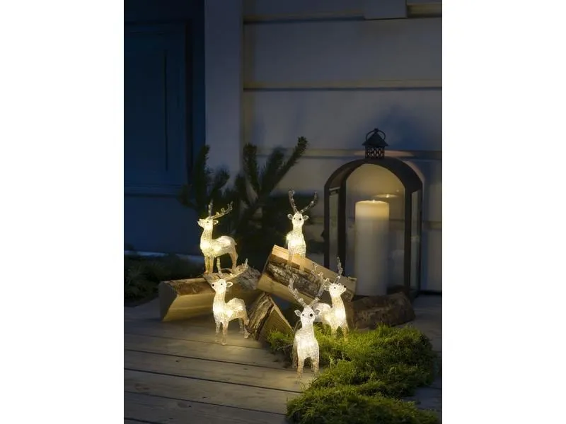 Konstsmide LED-Figur Rentier 5 x 8 LED Konstsmide LED-Figur Rentier 5 x 8 LED