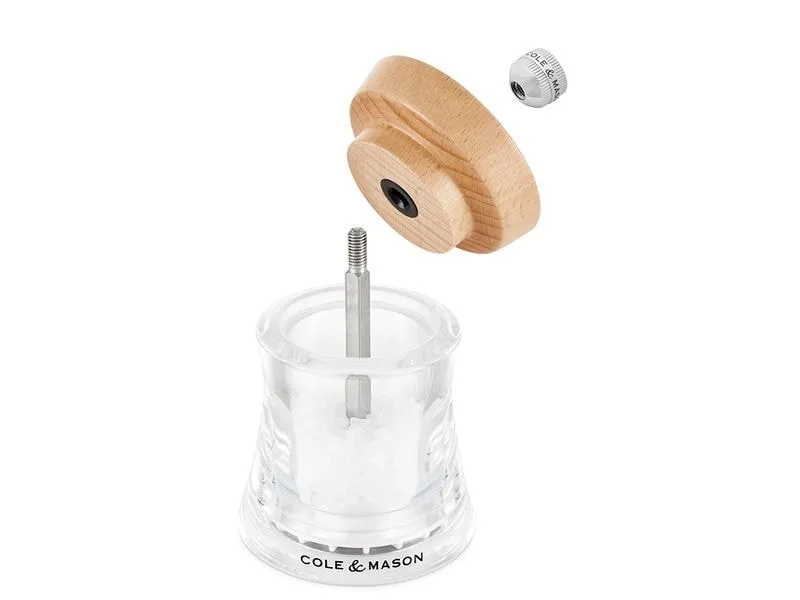 Cole&Mason Salzmühle Holborn 9.5 cm, Beige/Transparent