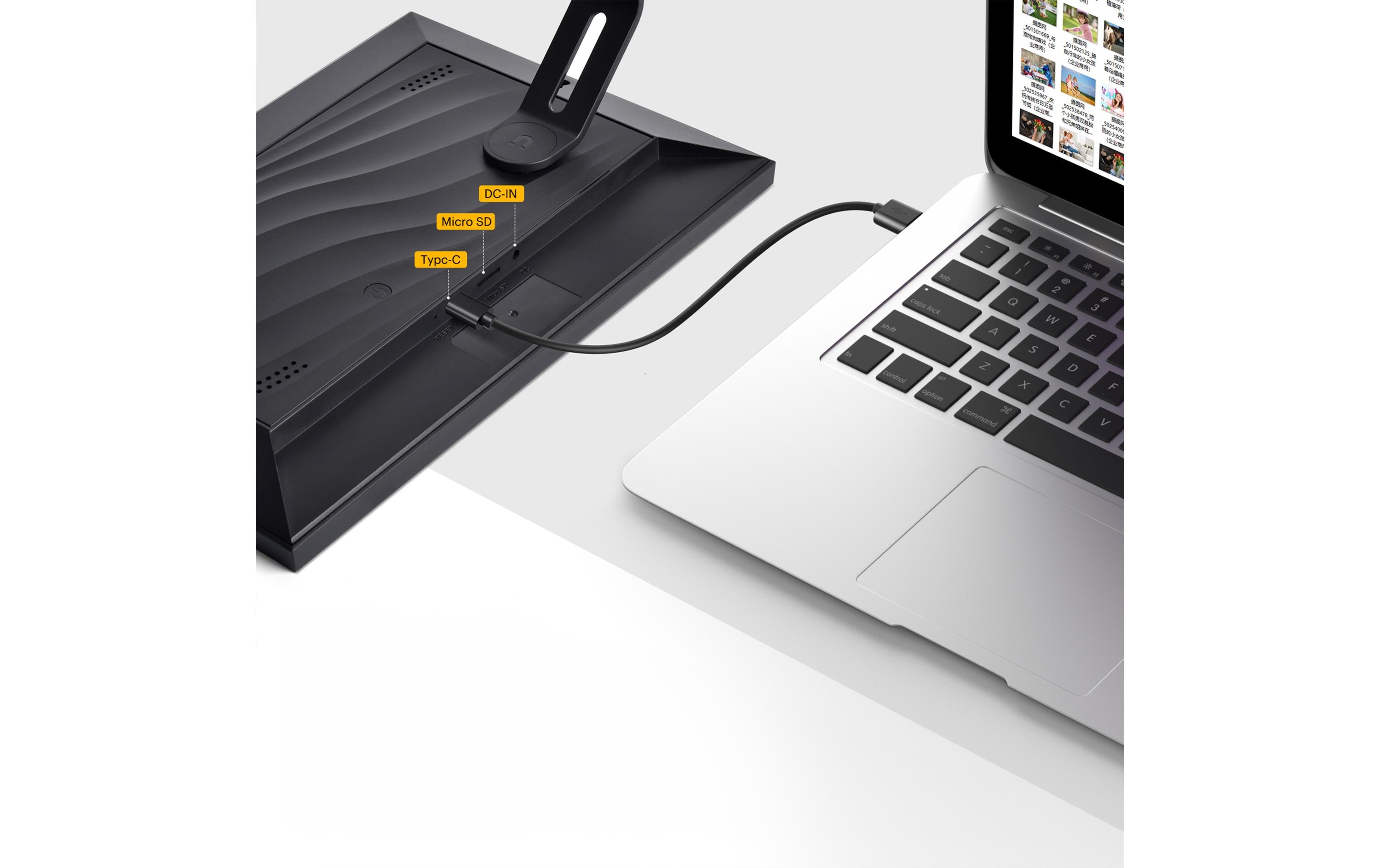 Kodak Digitaler Bilderrahmen RCF-1018 10 WiFi Schwarz; Weiss