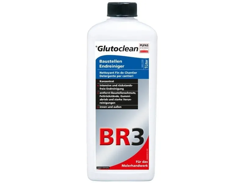 Glutoclean Baustellen-Endreiniger BR3 1 l Glutoclean Baustellen-Endreiniger BR3 1 l