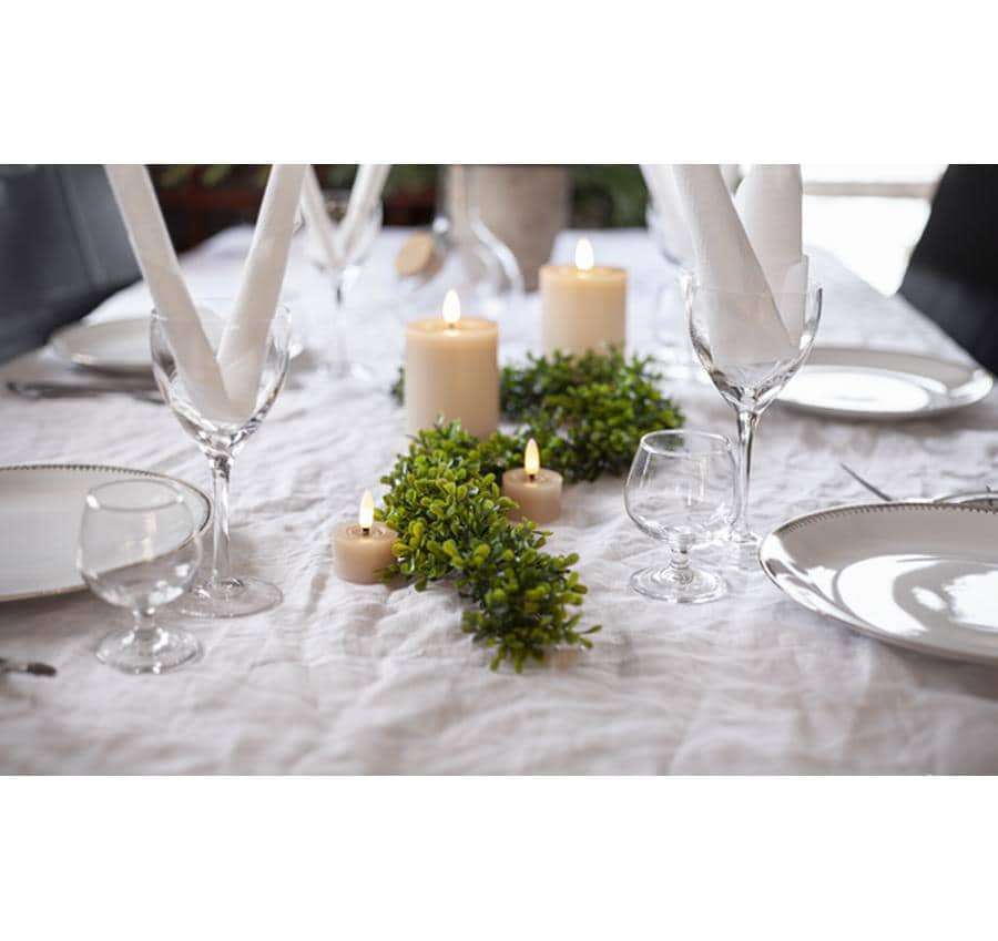 Star Trading LED Teelichter Set 2 Pack Flow 5 cm – Beige