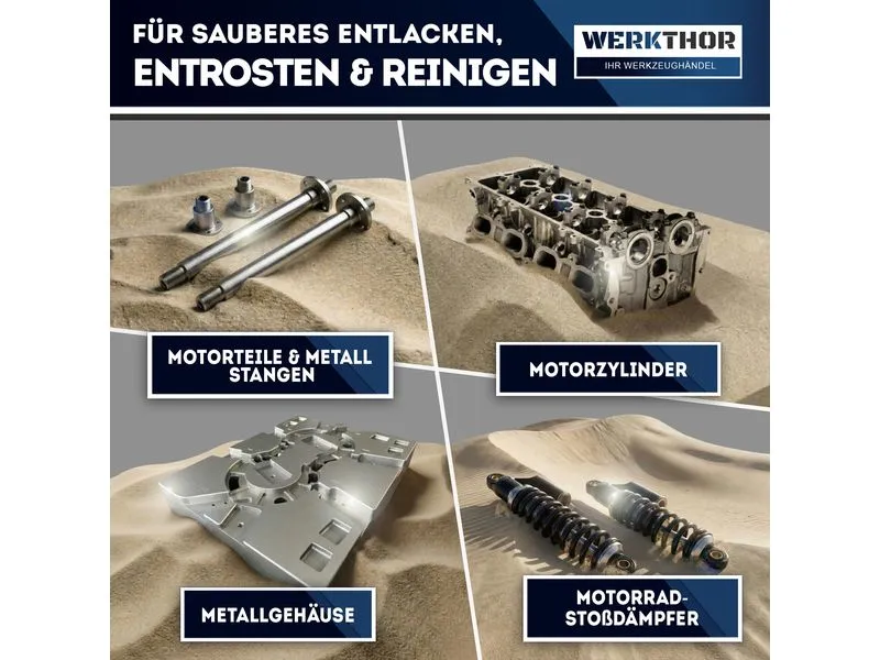Werkthor Werkthor Sandstrahlkabine 90 Liter Werkthor Werkthor Sandstrahlkabine 90 Liter