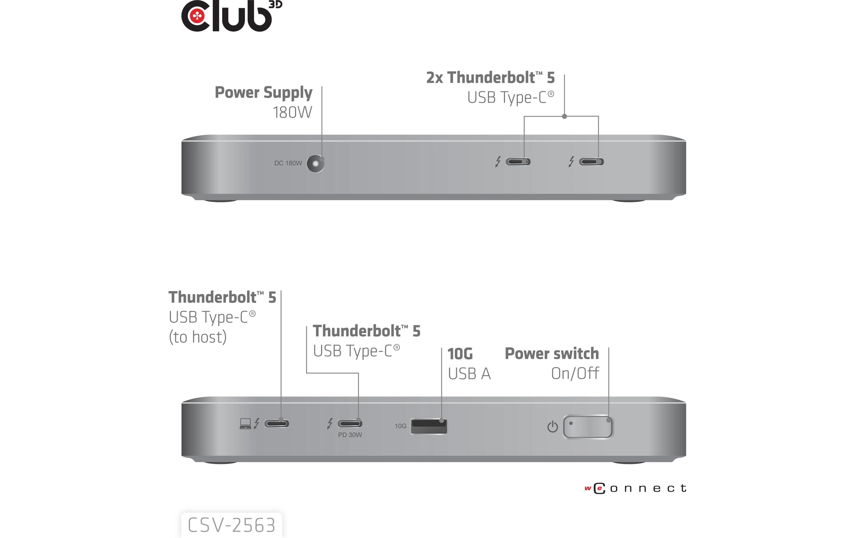 Club 3D Dockingstation CSV-2563