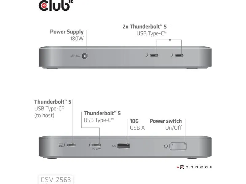 Club 3D Dockingstation CSV-2563