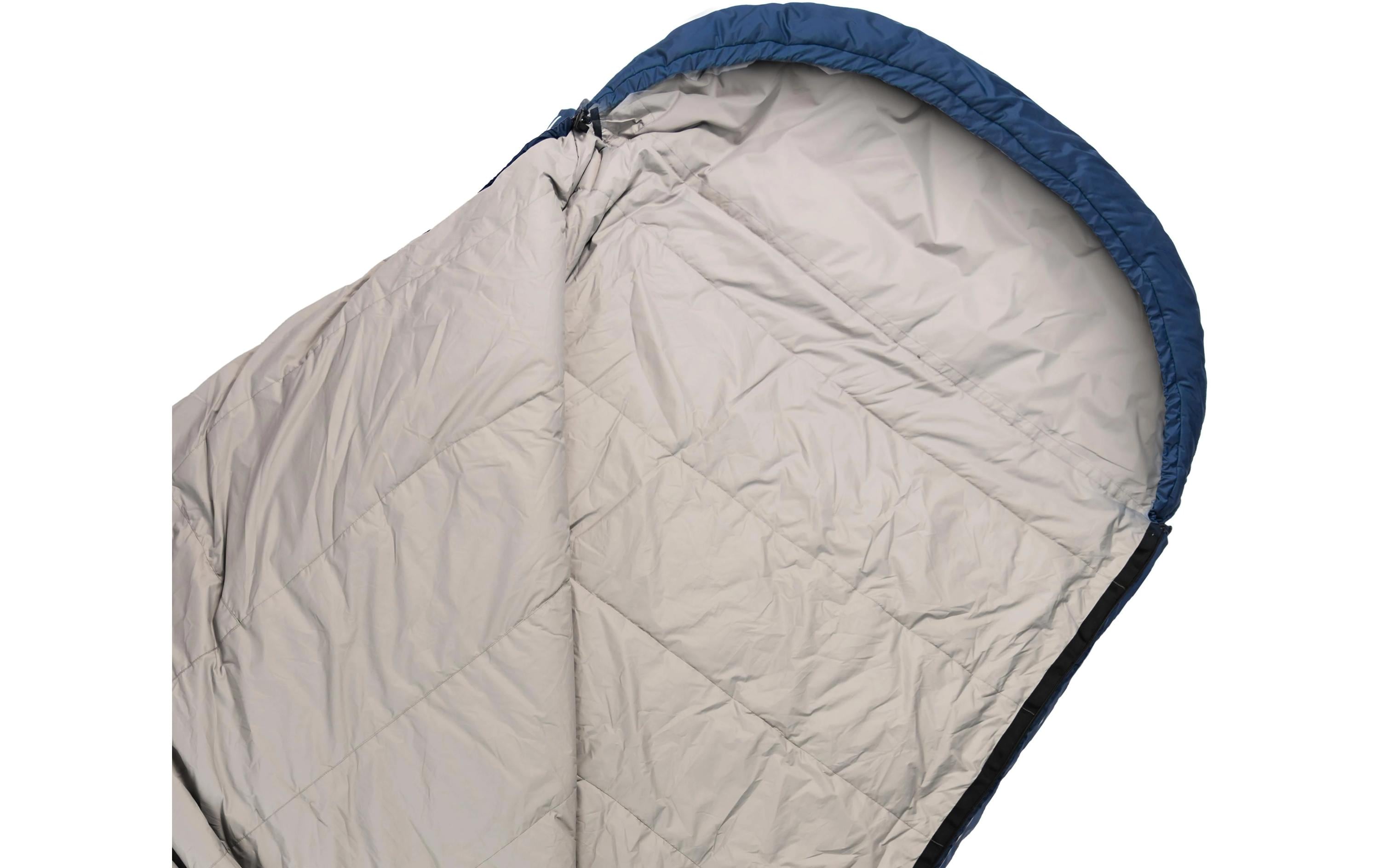 Grüezi Bag Schlafsack Biopod Wolle Murmeltier Comf. XXL Night Blue