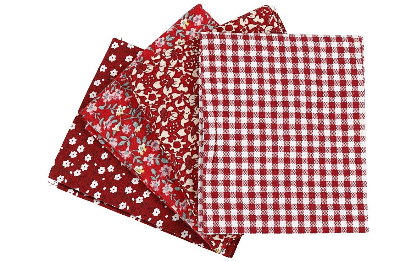 Creativ Company Stoff Fabric 4-teilig, 45 cm 55 cm Creativ Company Stoff Fabric 4-teilig, 45 cm 55 cm