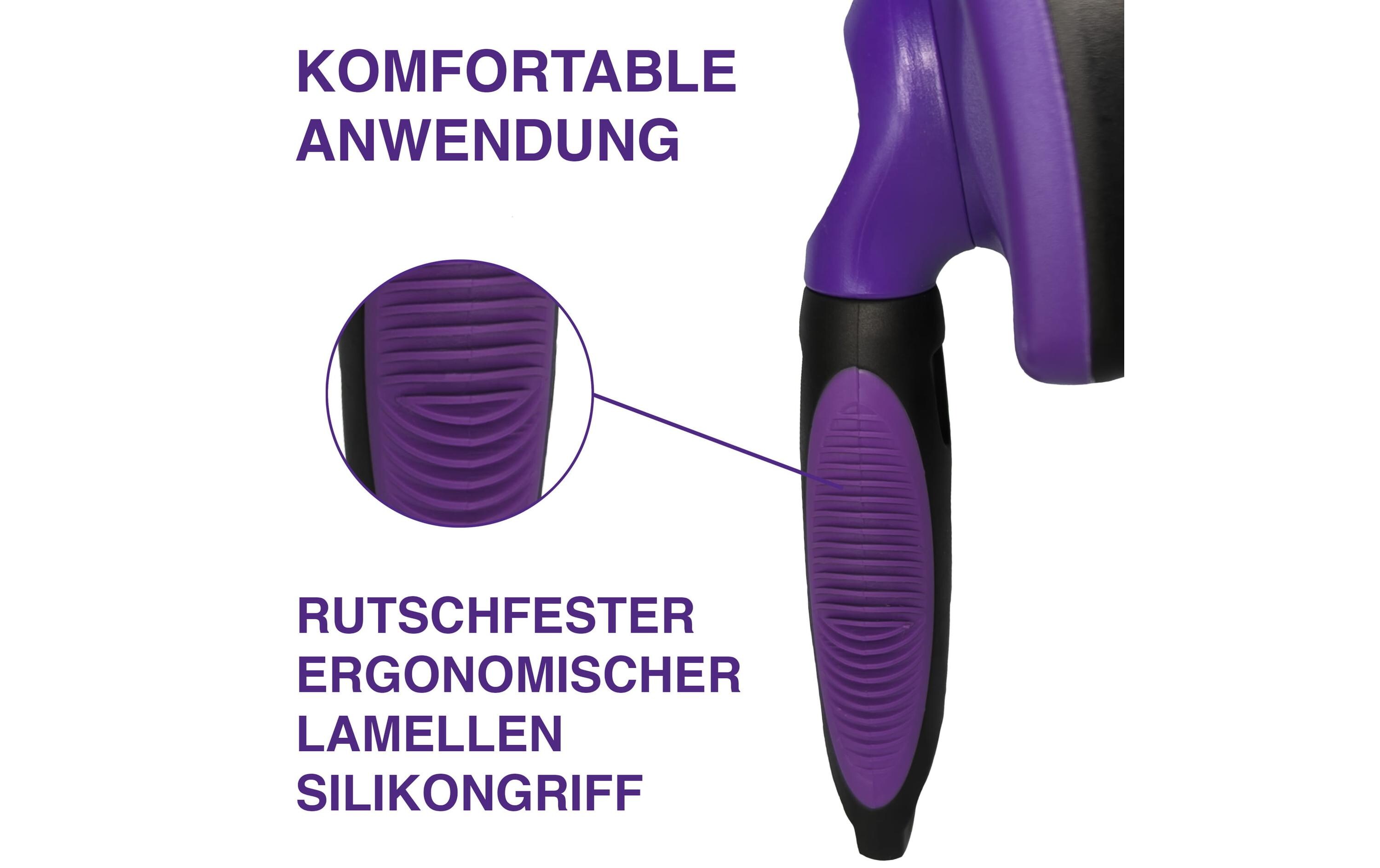 Quick Aid Ergo Selbstreinigende Haustierbürste