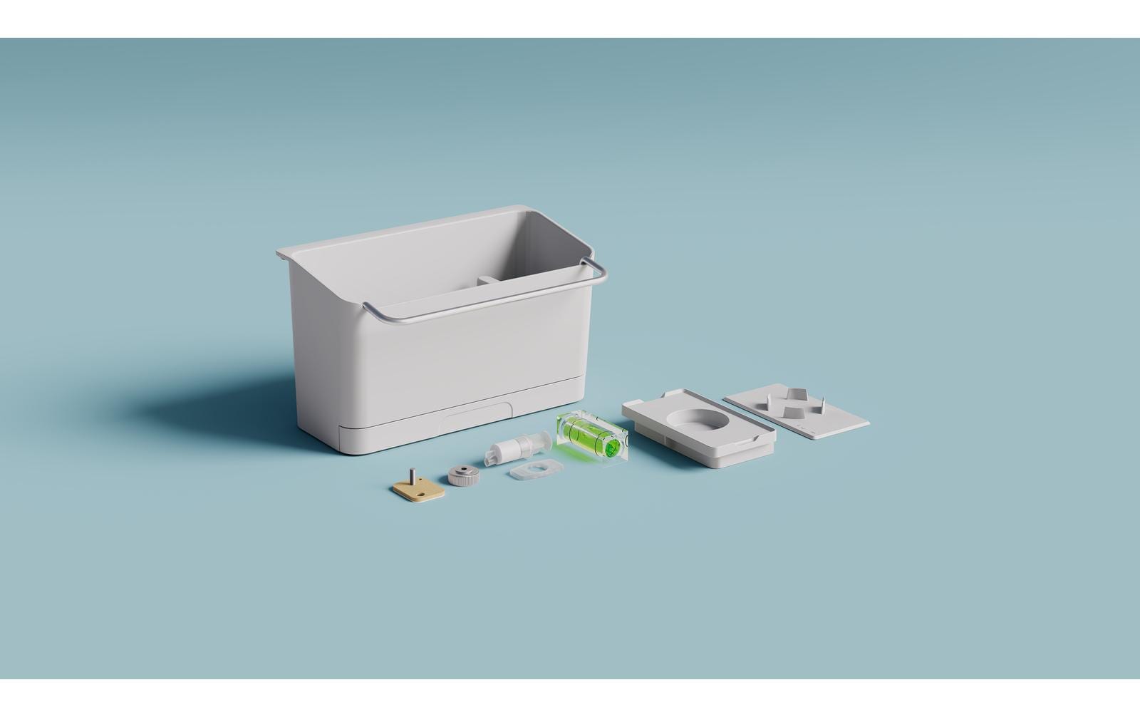 tesa Spülbecken Organizer Set Weiss