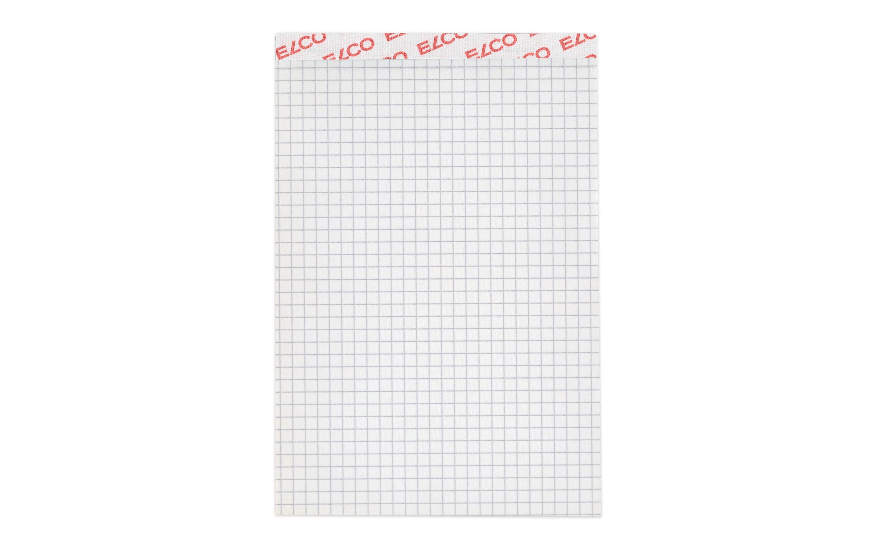 ELCO Notizblock A6 70 g/m² , 4 mm kariert, 5 Stück ELCO Notizblock A6 70 g/m² , 4 mm kariert, 5 Stück