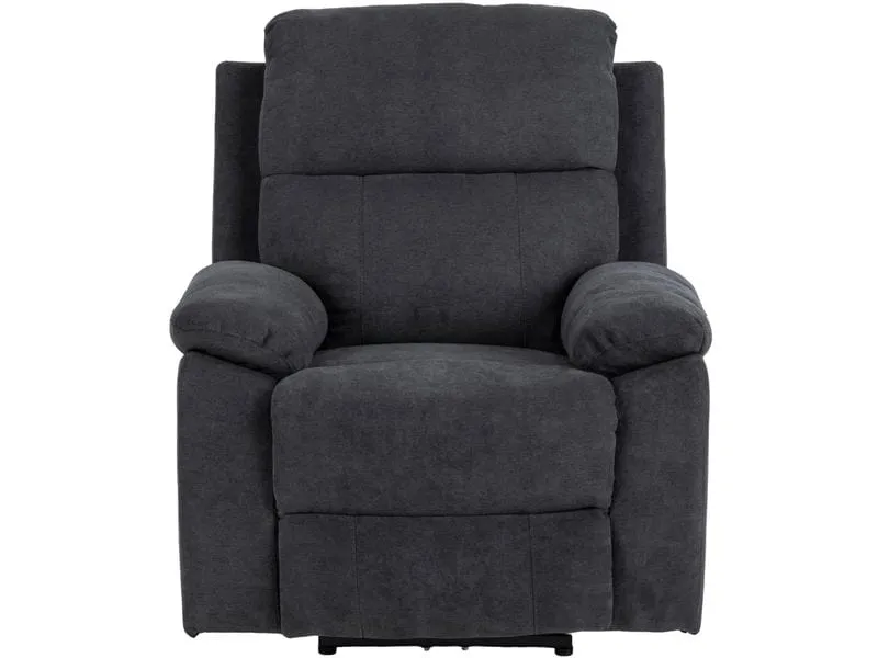 AC Design Sessel Mora Dunkelgrau, 89.5 x 95 x 98 cm