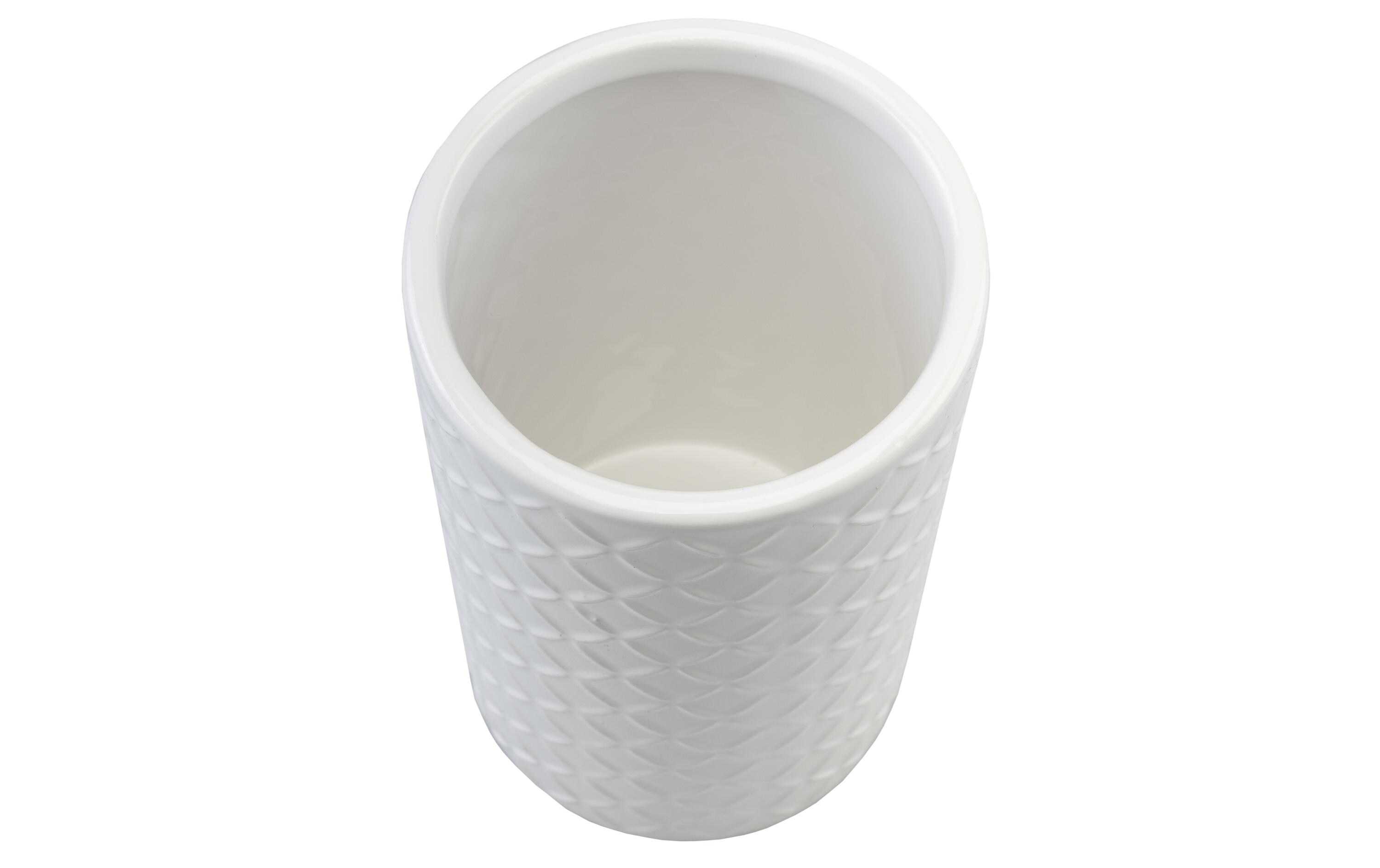 COCON Aufbewahrungsdose Keramik, Weiss