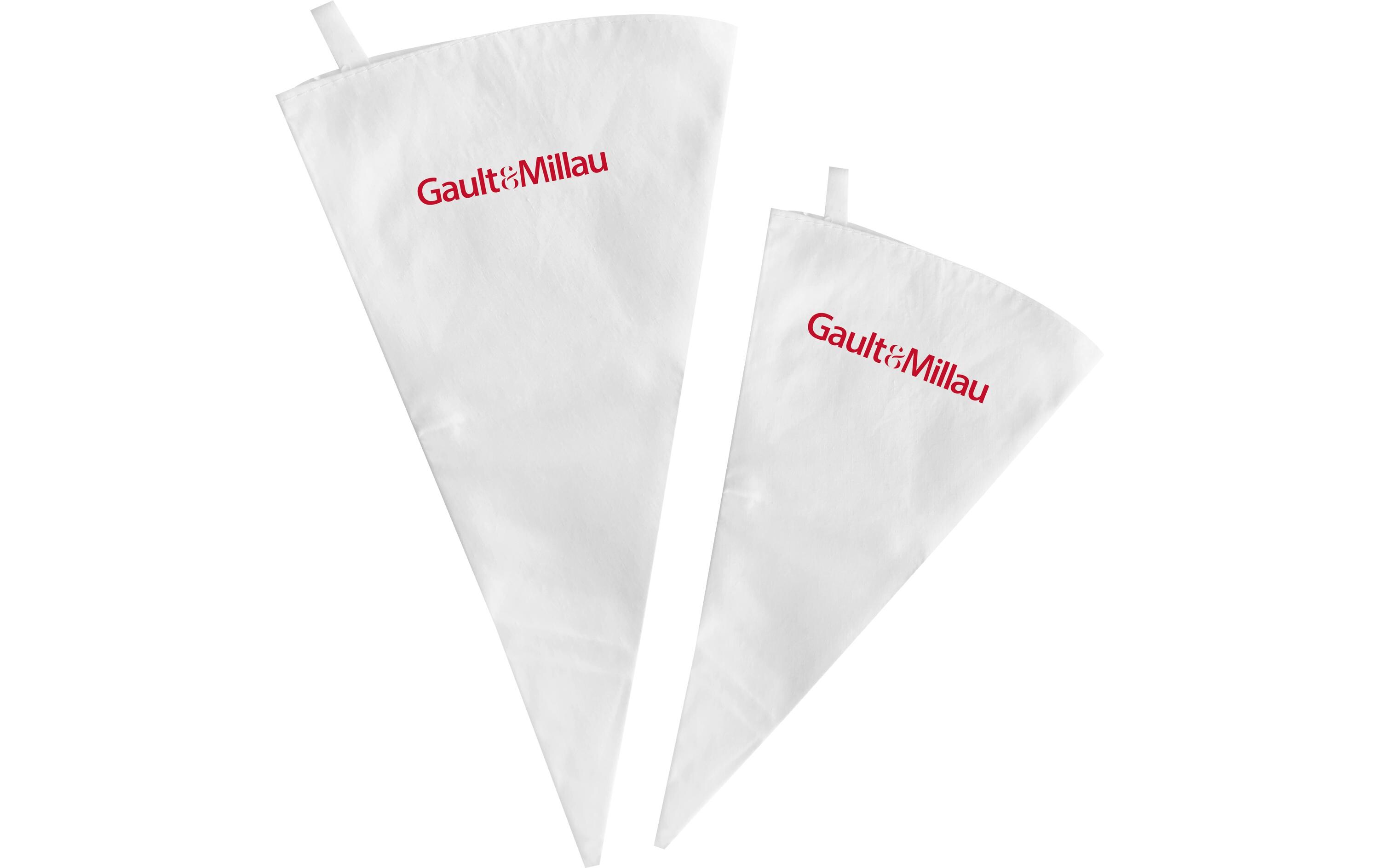Gault Millau Spritzbeutel 2 Stück Weiss
