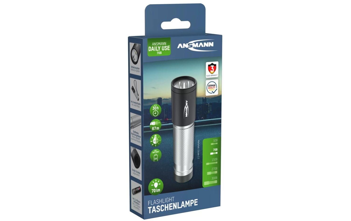 Ansmann Taschenlampe Daily Use 70B