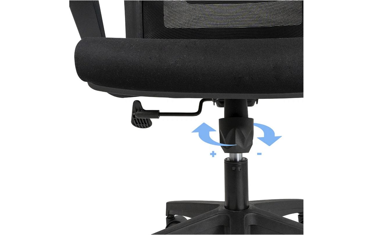 Contini Bürostuhl WorkEase, Schwarz