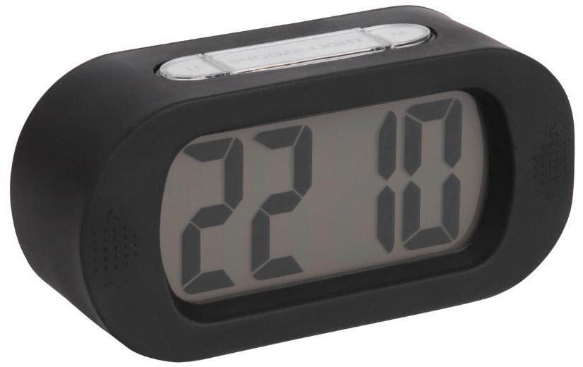 KARLSSON Digitalwecker Gummy Schwarz