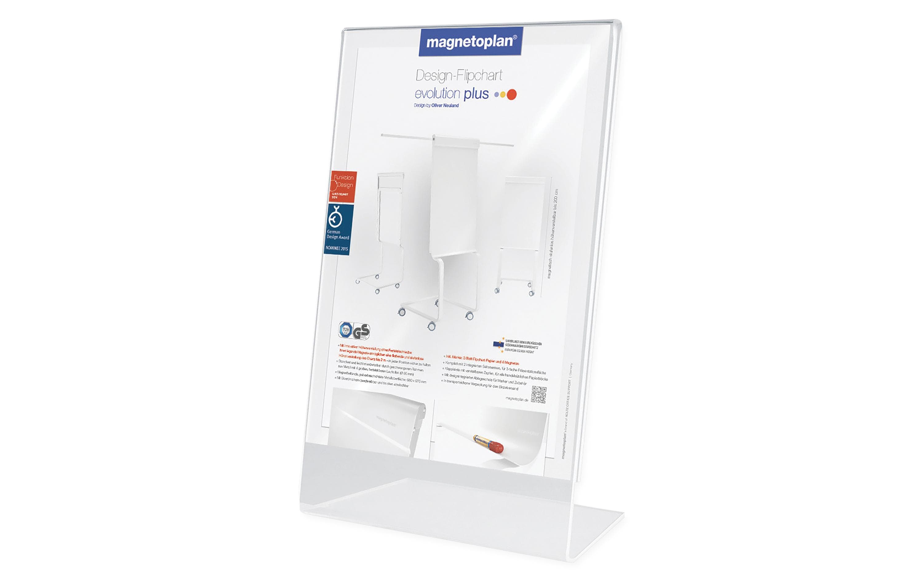 Magnetoplan Tischaufsteller A4 Magnetoplan Tischaufsteller A4