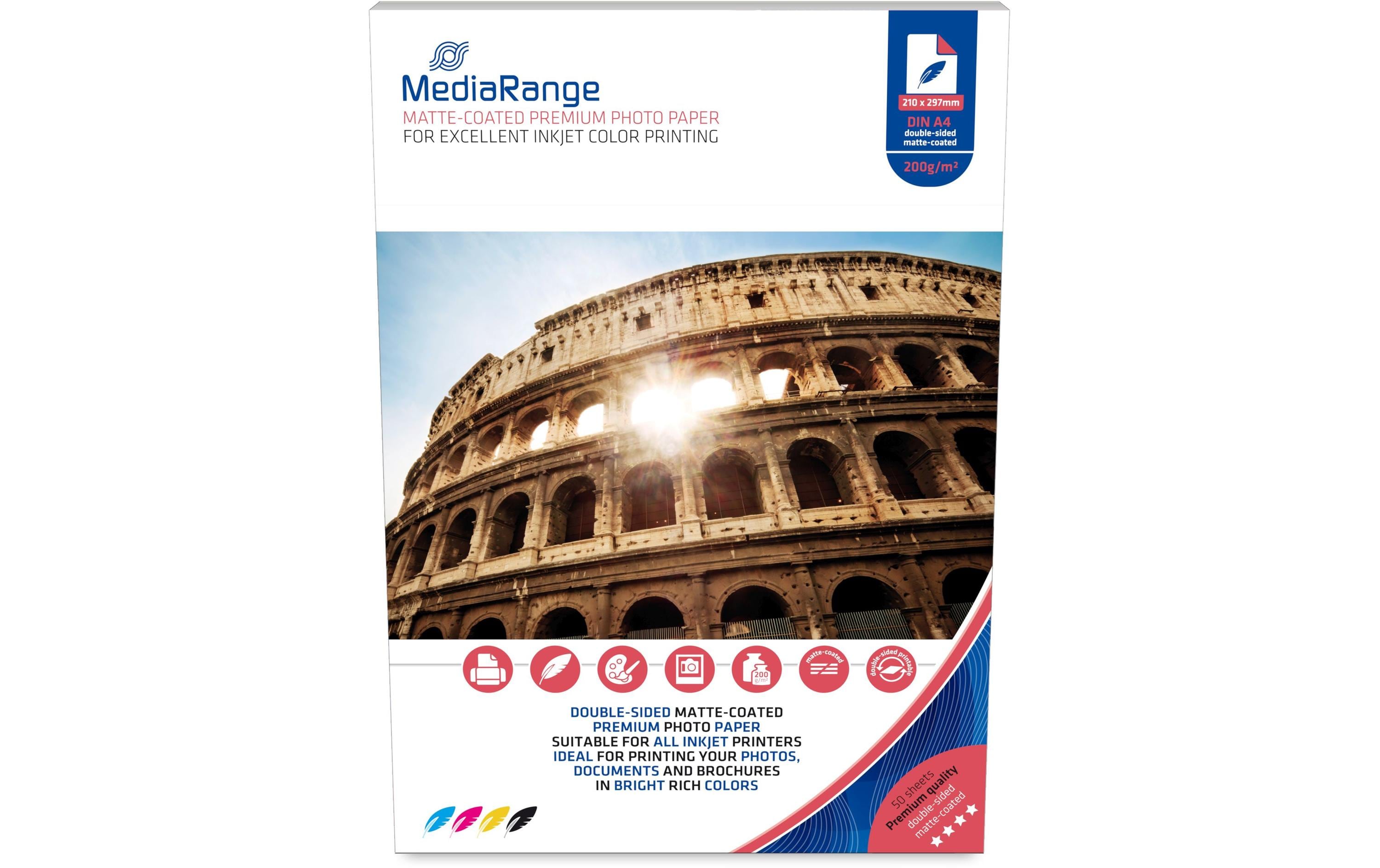MediaRange Fotopapier A4 200 g/m² 50 Stück