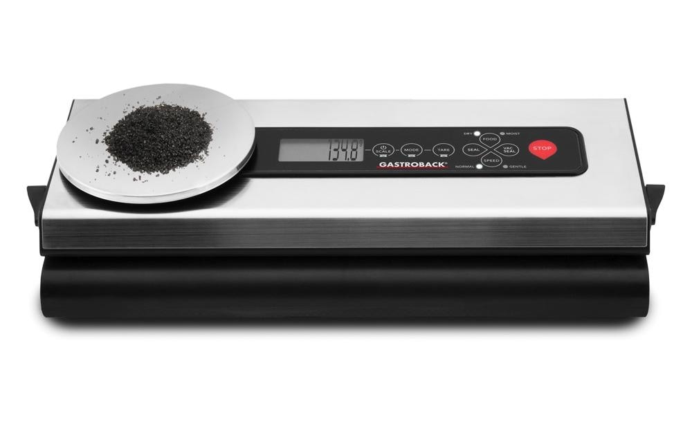 Gastroback Vakuumiergerät Design Advanced Scale Silber Gastroback Vakuumiergerät Design Advanced Scale Silber