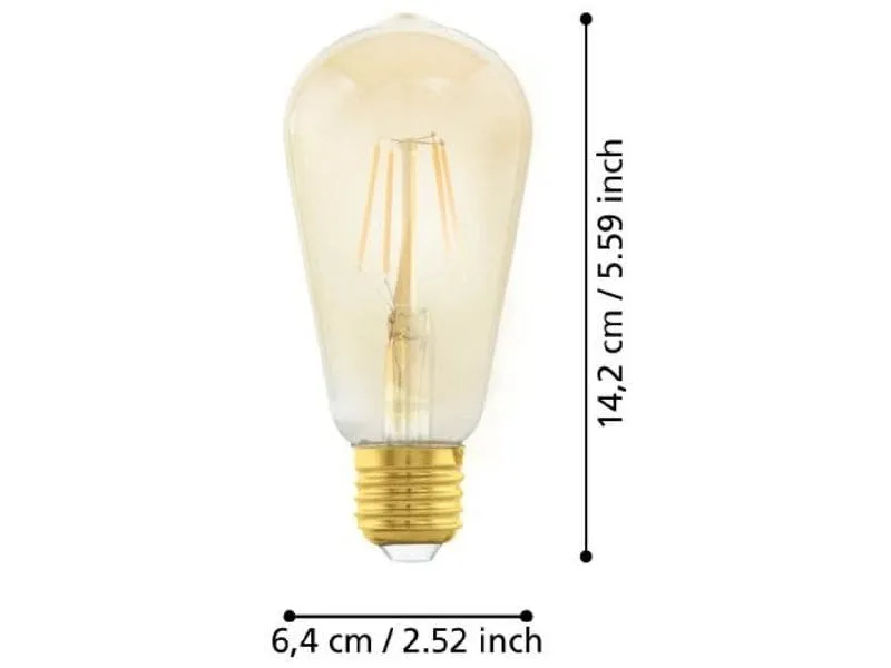 EGLO Leuchten Lampe 4 W E27 Warmweiss EGLO Leuchten Lampe 4 W E27 Warmweiss