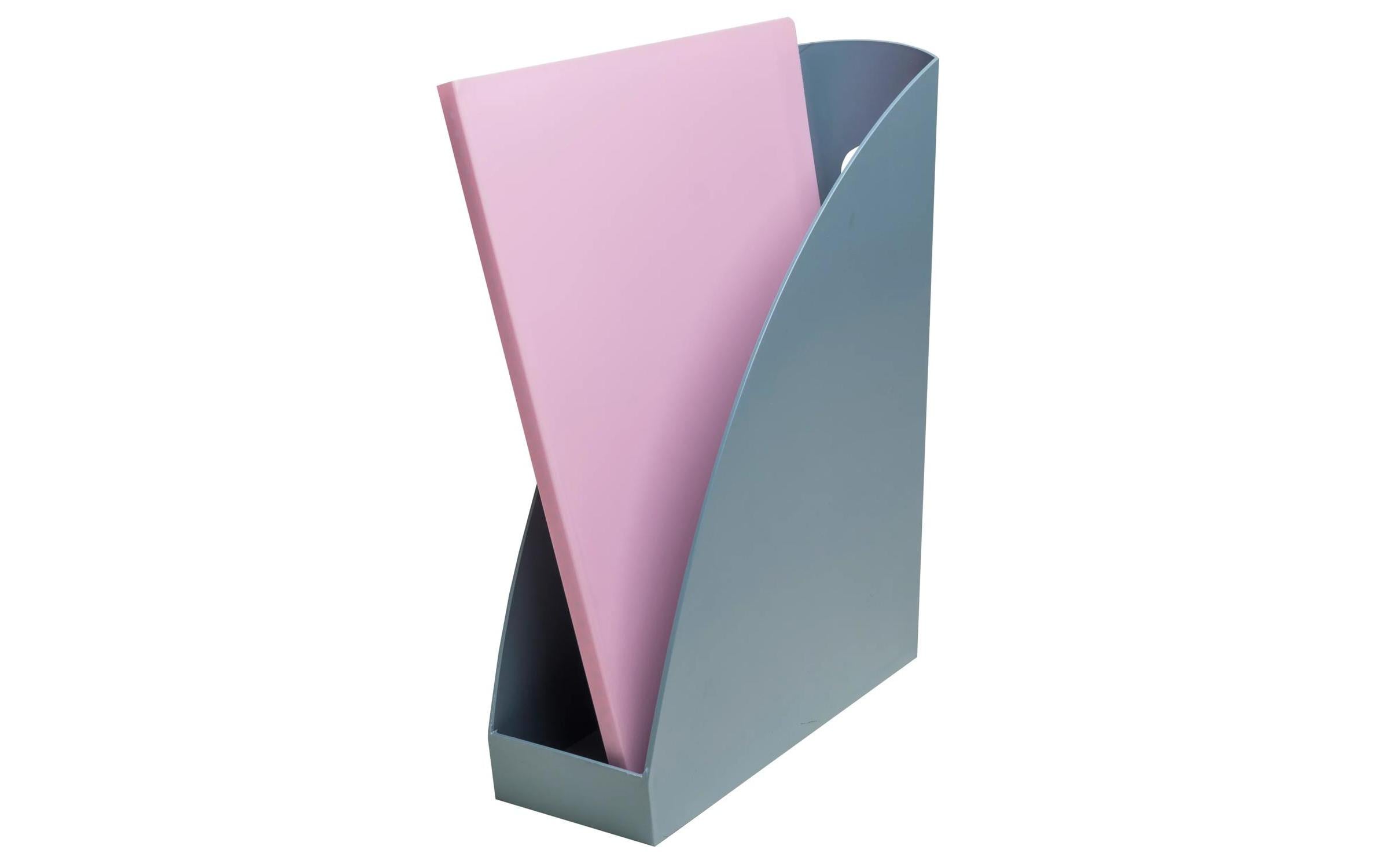 Exacompta Stehsammler Mag-Cube Autentik, A4+, Blaugrau Exacompta Stehsammler Mag-Cube Autentik, A4+, Blaugrau