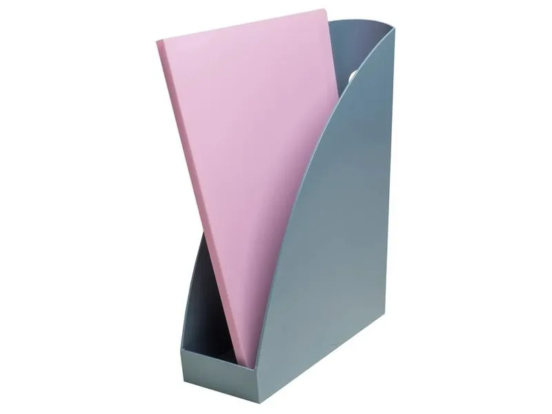 Exacompta Stehsammler Mag-Cube Autentik, A4+, Blaugrau Exacompta Stehsammler Mag-Cube Autentik, A4+, Blaugrau