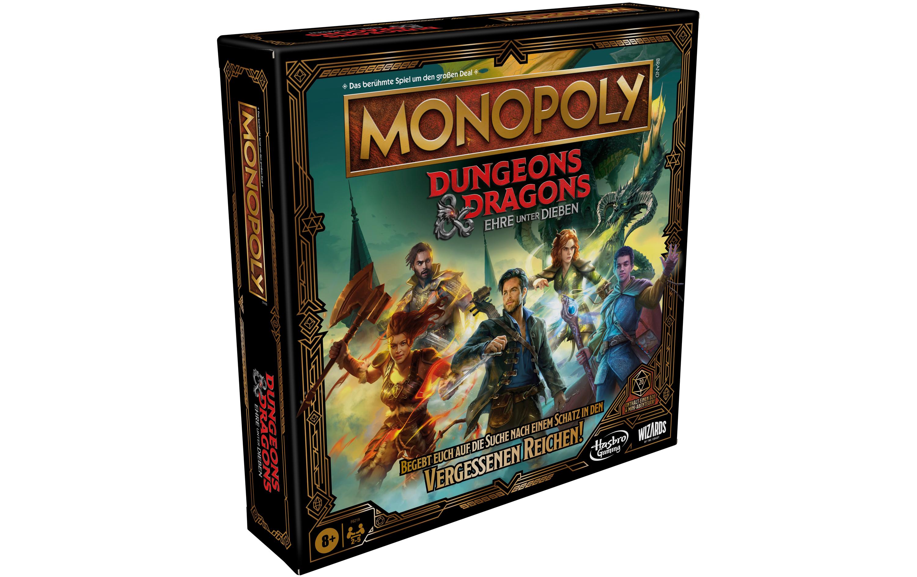 Hasbro Gaming Monopoly Dungeons & Dragons – Ehre unter Dieben Hasbro Gaming Monopoly Dungeons & Dragons – Ehre unter Dieben