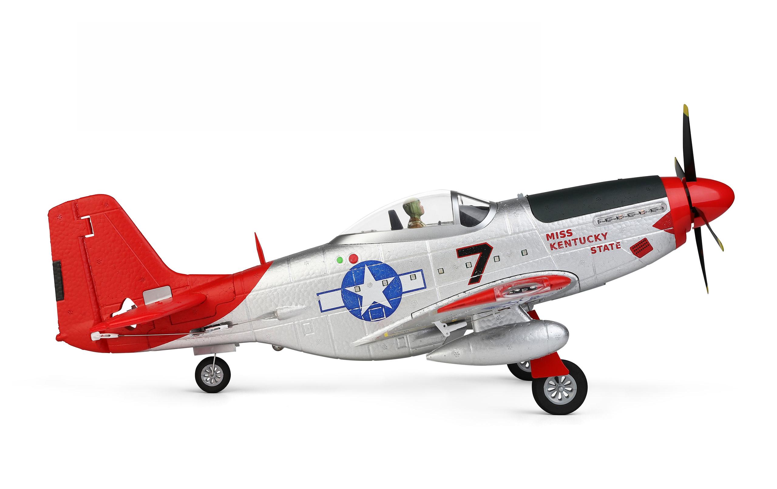 Amewi Warbird AMXflight P51 560 mm 4-Kanal, Gyro, RTF Amewi Warbird AMXflight P51 560 mm 4-Kanal, Gyro, RTF