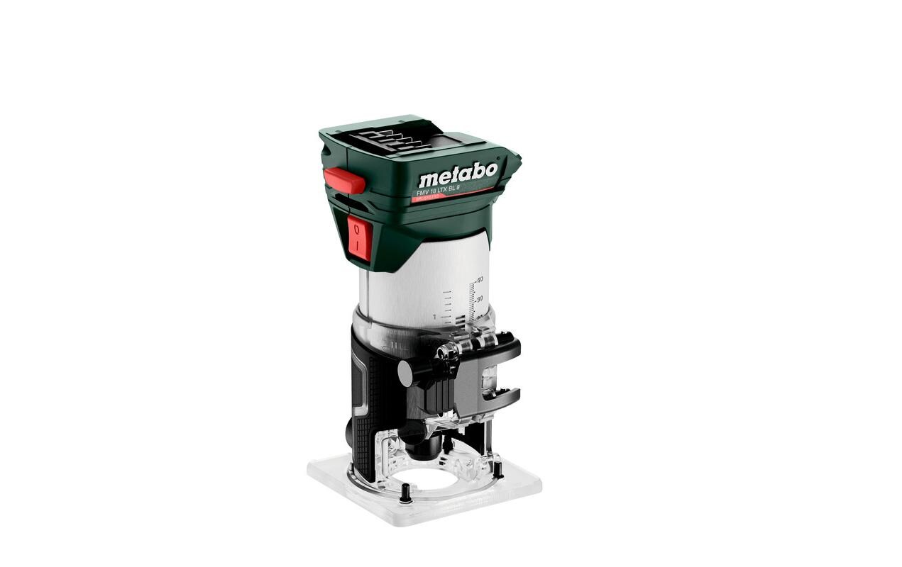 Metabo Akku-Kantenfräse FMV 18 LTX BL 8 Metabox Metabo Akku-Kantenfräse FMV 18 LTX BL 8 Metabox