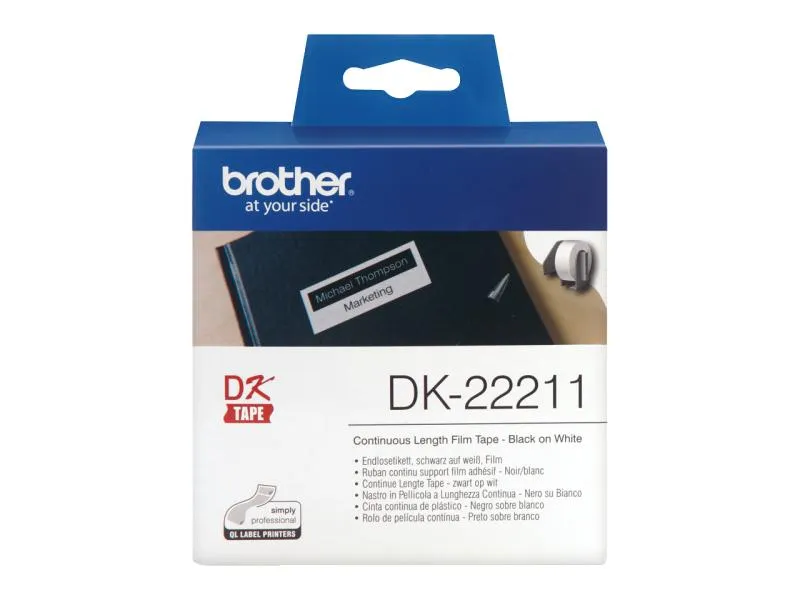 Brother Etikettenrolle DK-22211 Thermo Direct 29 mm x 15.24 m