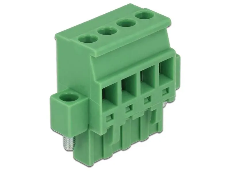 Delock Hutschiene/DIN Rail Terminalblock 4Pin Delock Hutschiene/DIN Rail Terminalblock 4Pin