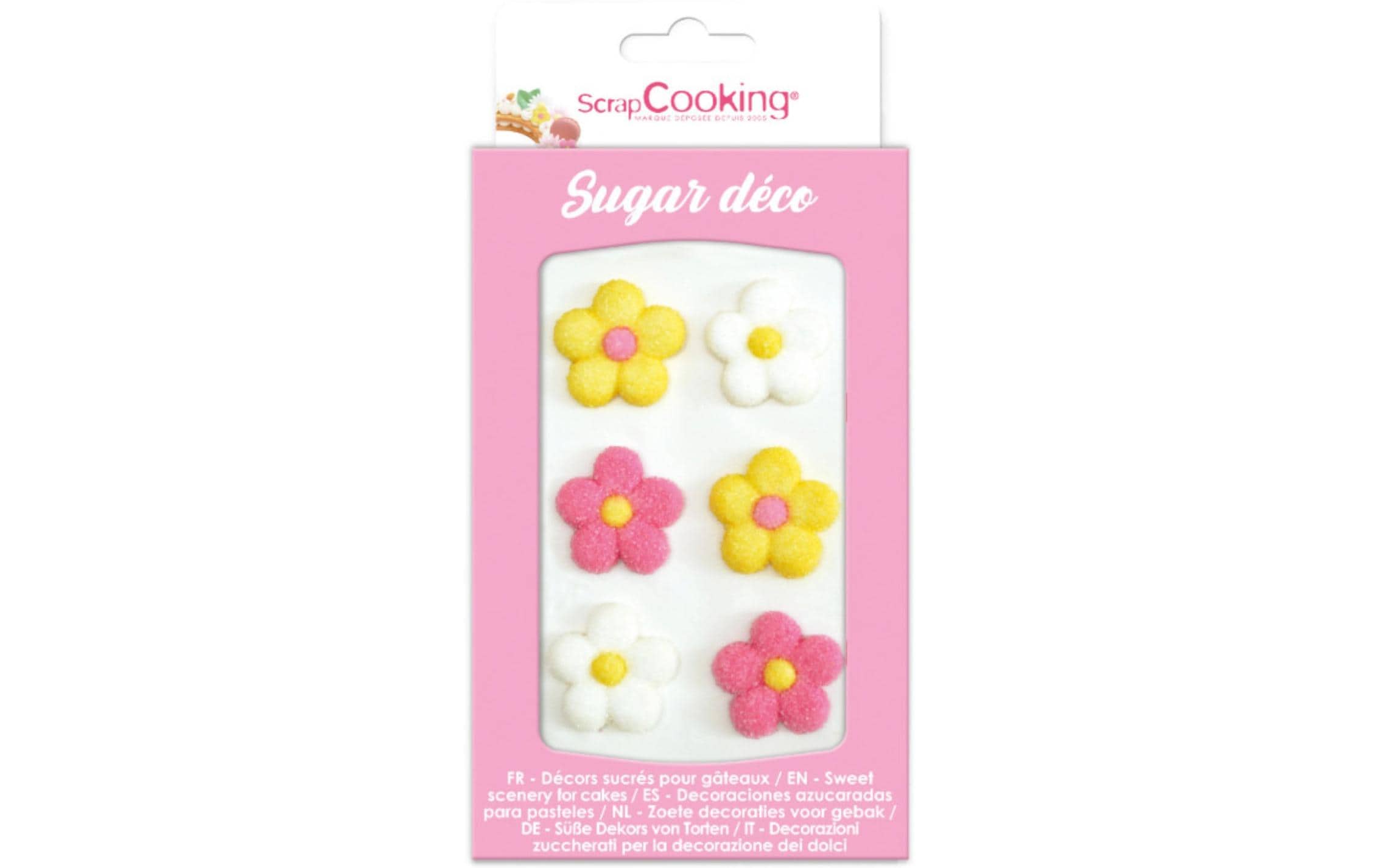 ScrapCooking Zuckerdekore Blumen 6 Stück ScrapCooking Zuckerdekore Blumen 6 Stück