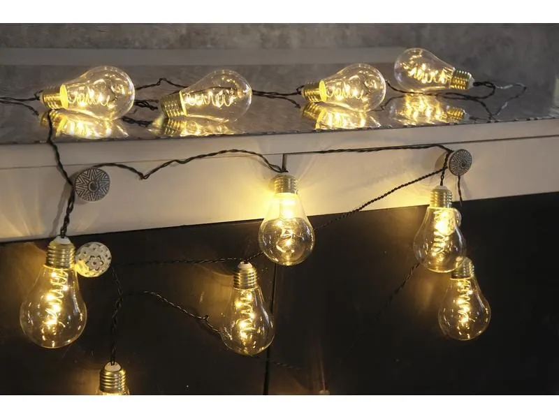 Star Trading Lichterkette Glow 360 cm, Gold