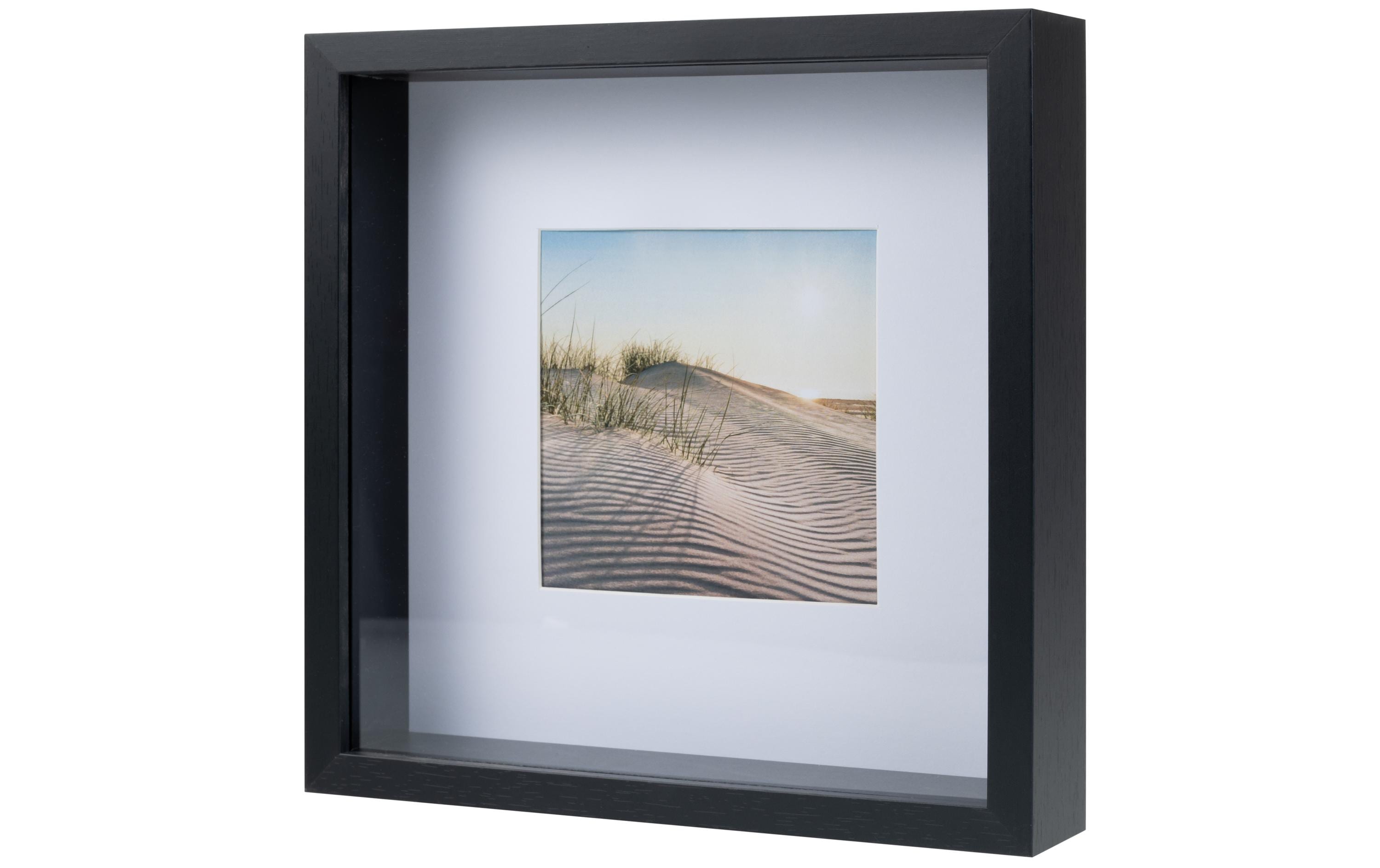 COCON Bilderrahmen 25 x 25 cm, Schwarz