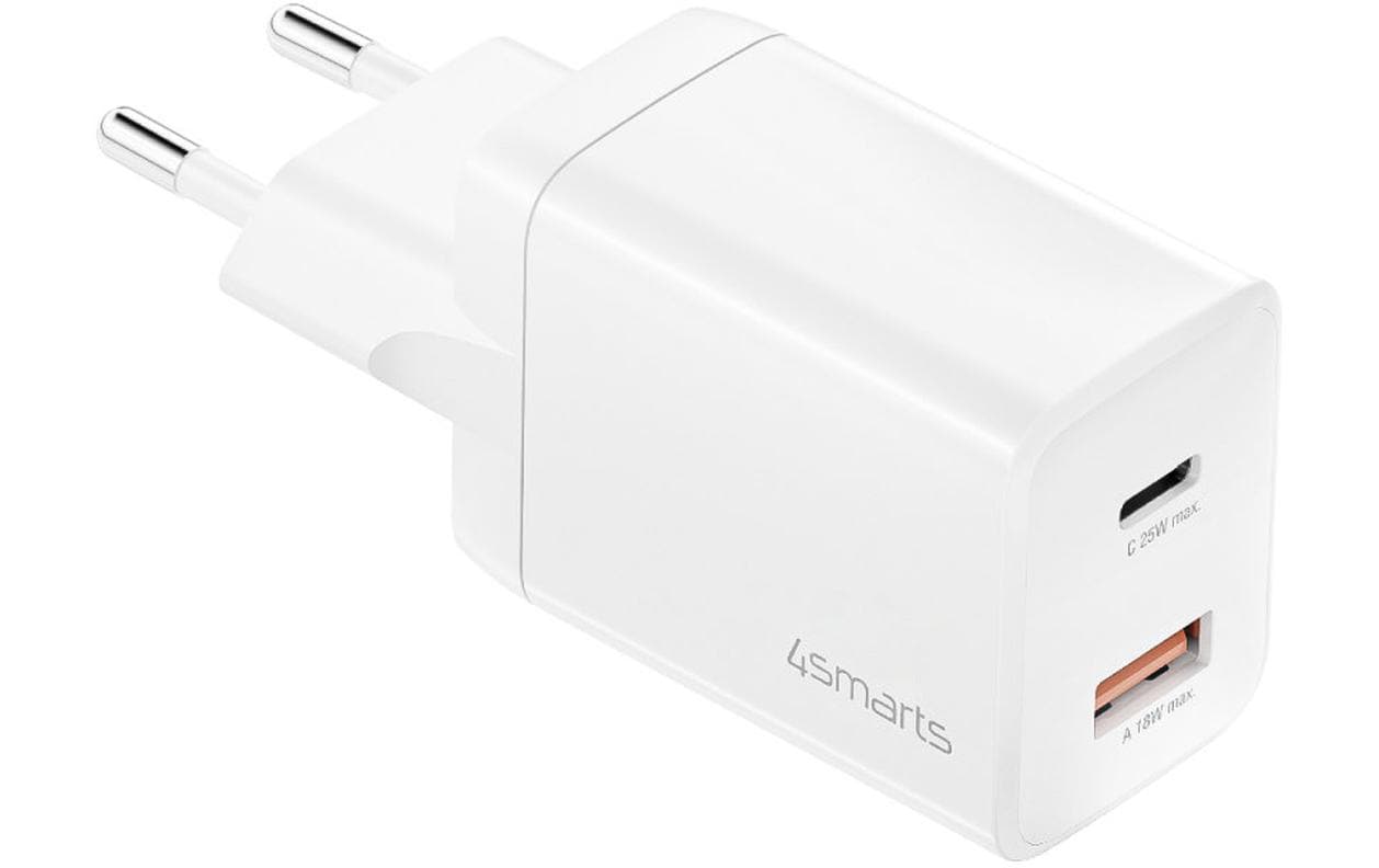 4smarts PDPlug Duos USB-C + USB-A 25W 4smarts PDPlug Duos USB-C + USB-A 25W