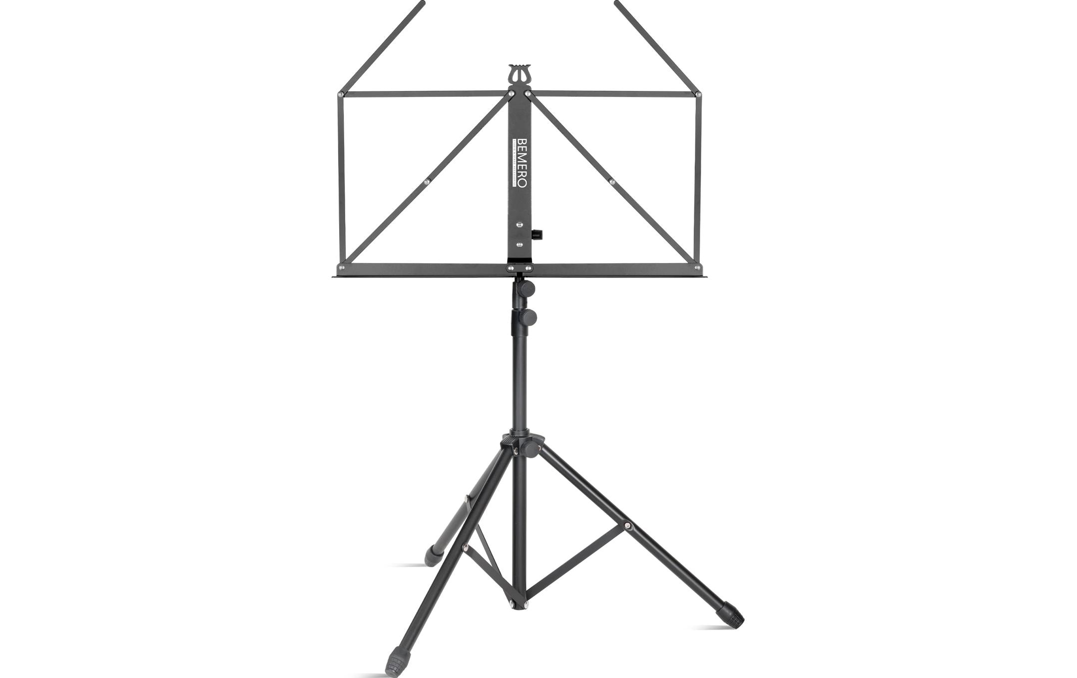 Bemero Notenständer MSS-3095BK schwarz