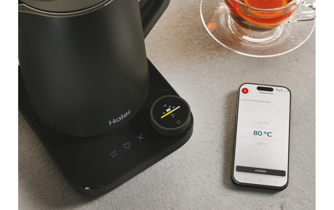 Haier Wasserkocher HKE7W 011 1.3 l, Schwarz