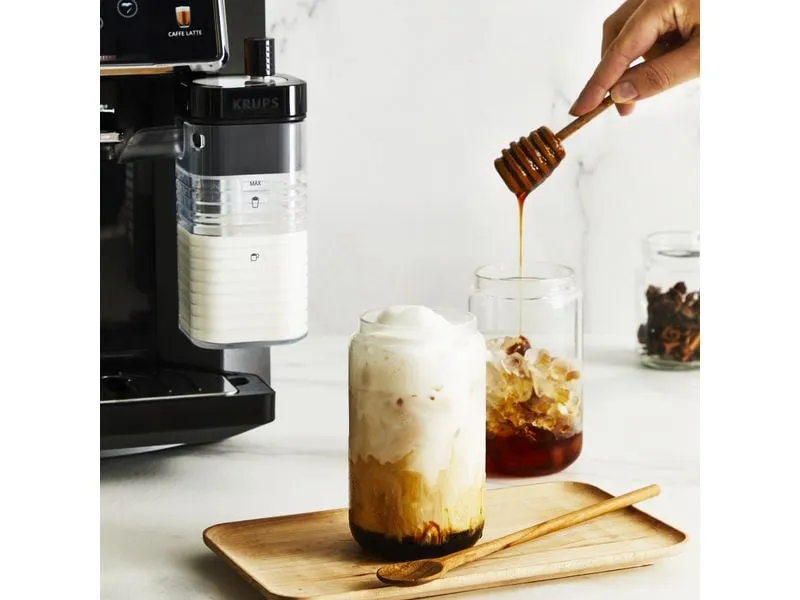 Krups Kaffeevollautomat Sensation Milk M50 EA912910 Schwarz Krups Kaffeevollautomat Sensation Milk M50 EA912910 Schwarz