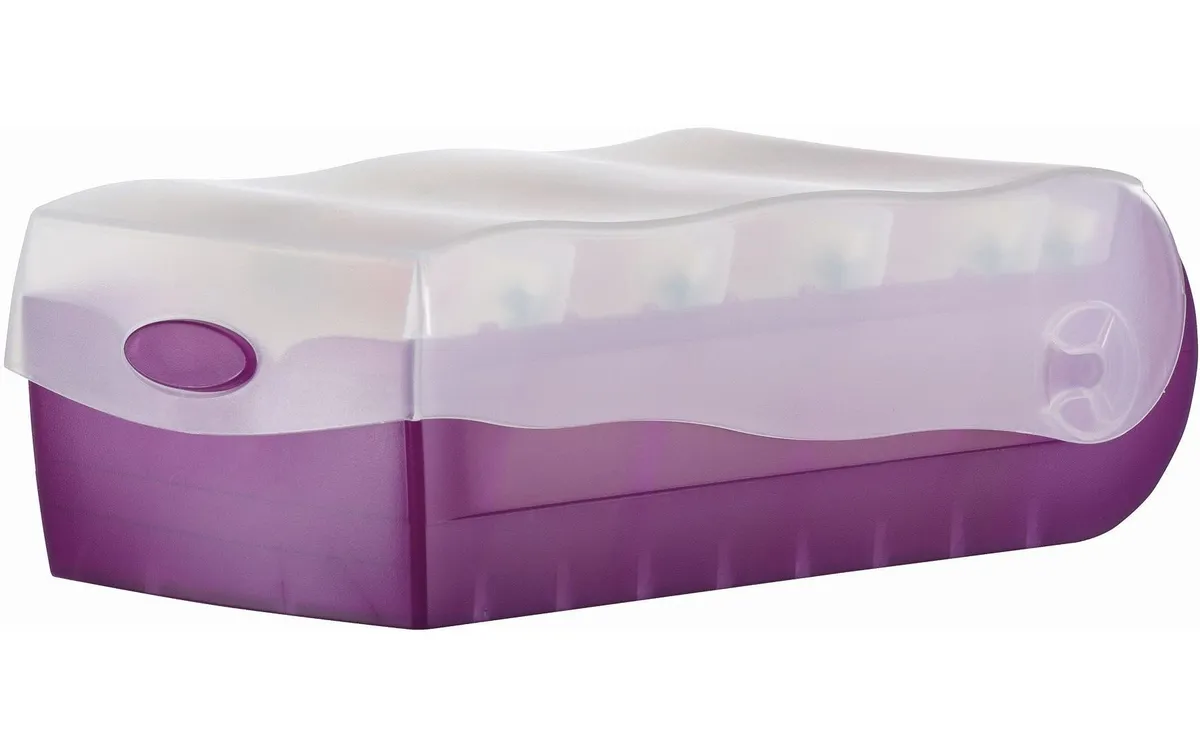 HAN Karteibox Croco A8, Violett HAN Karteibox Croco A8, Violett
