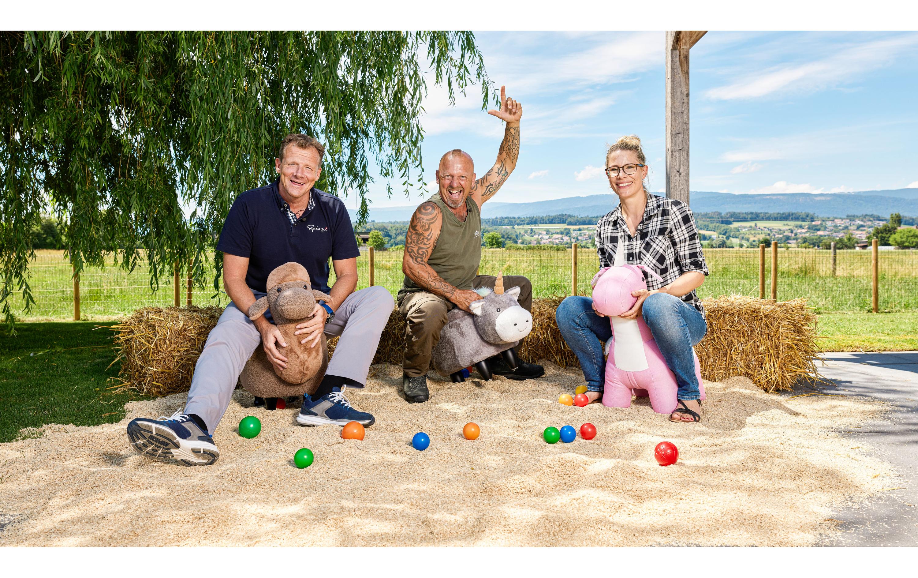 zoosy Kinderhocker Ziege Helga Weiss