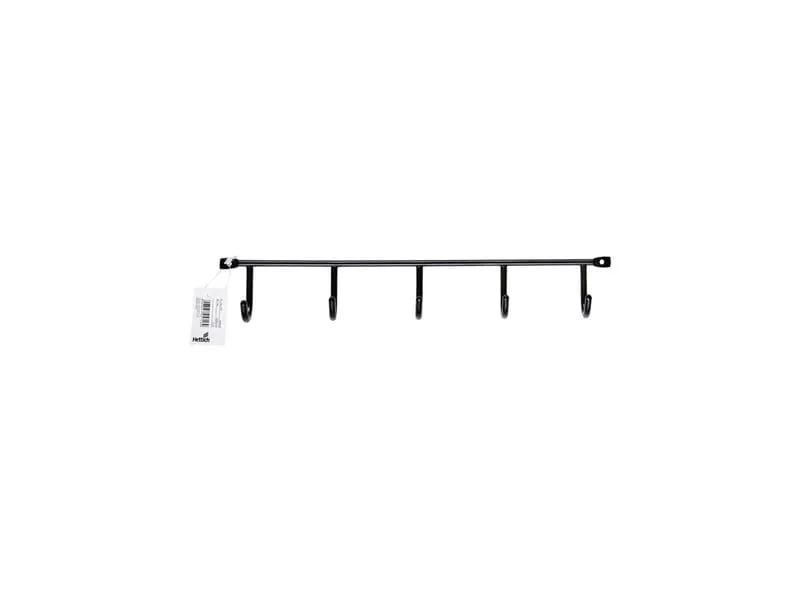 HETTICH Hakenleiste 350 x 52 x 35 mm schwarz