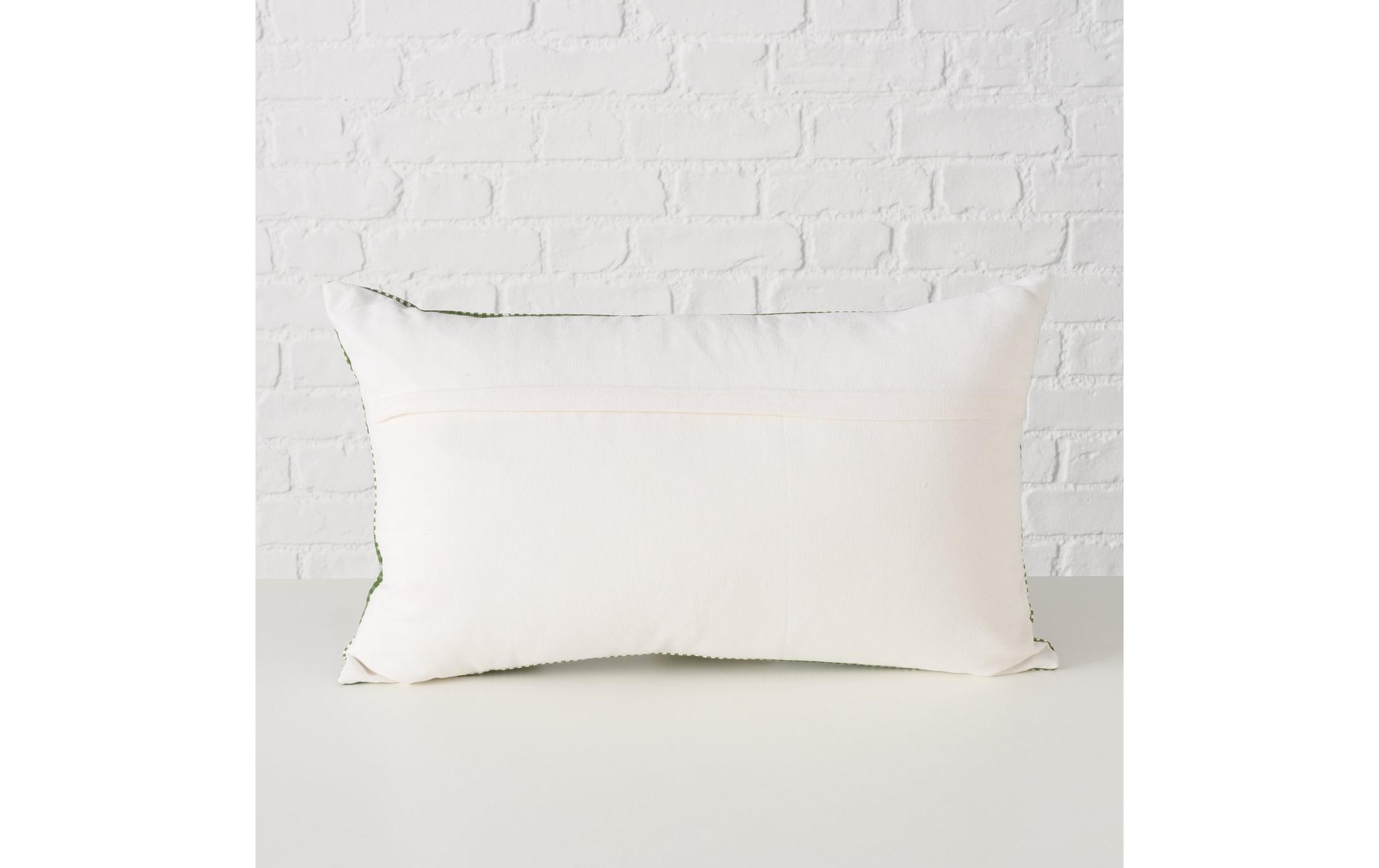 Boltze Kissen Hasen Lanari, Grün / Cremeweiss