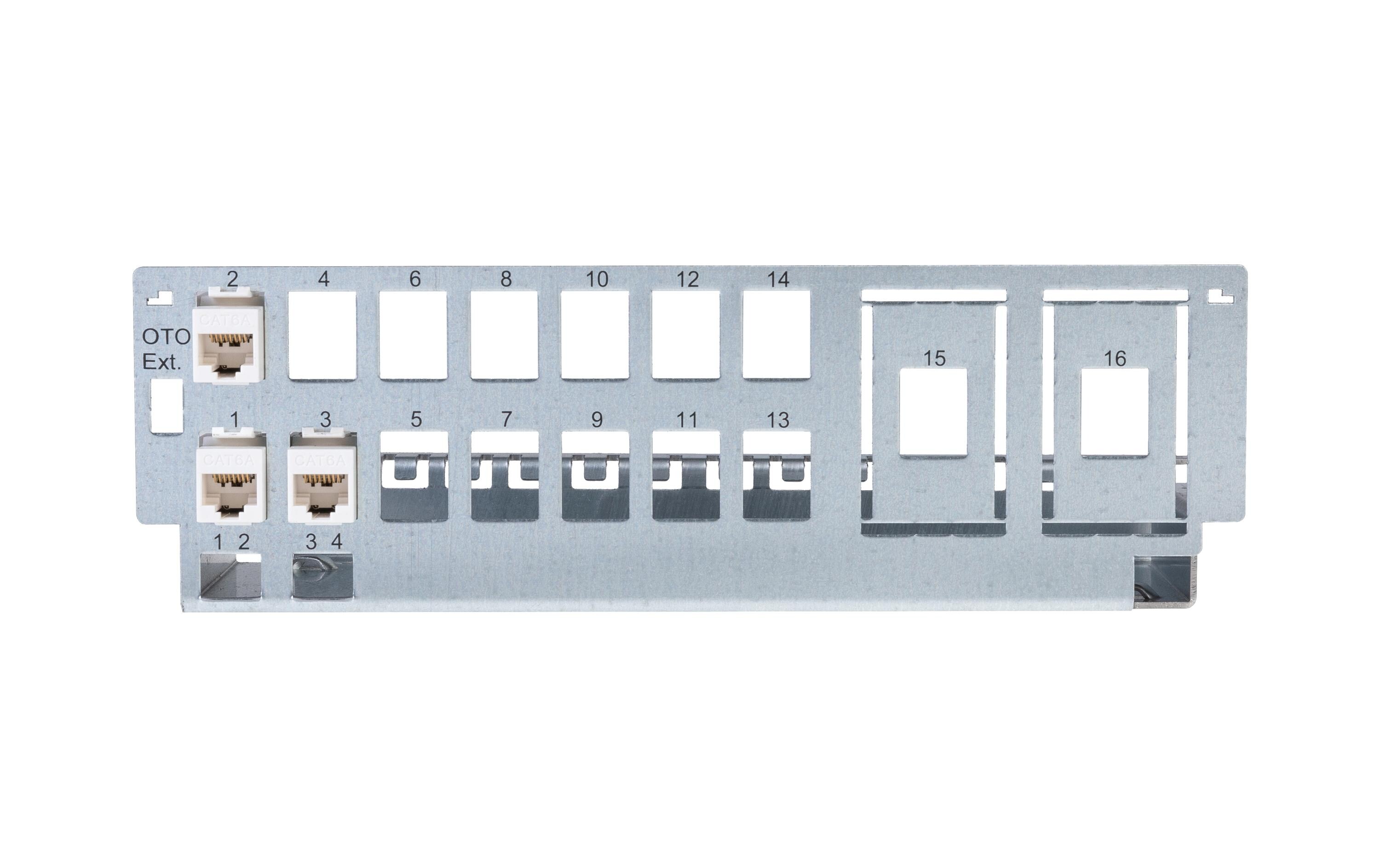 CeCoNet Patchpanel Cecoflex 9.7 ohne Deckel, leer