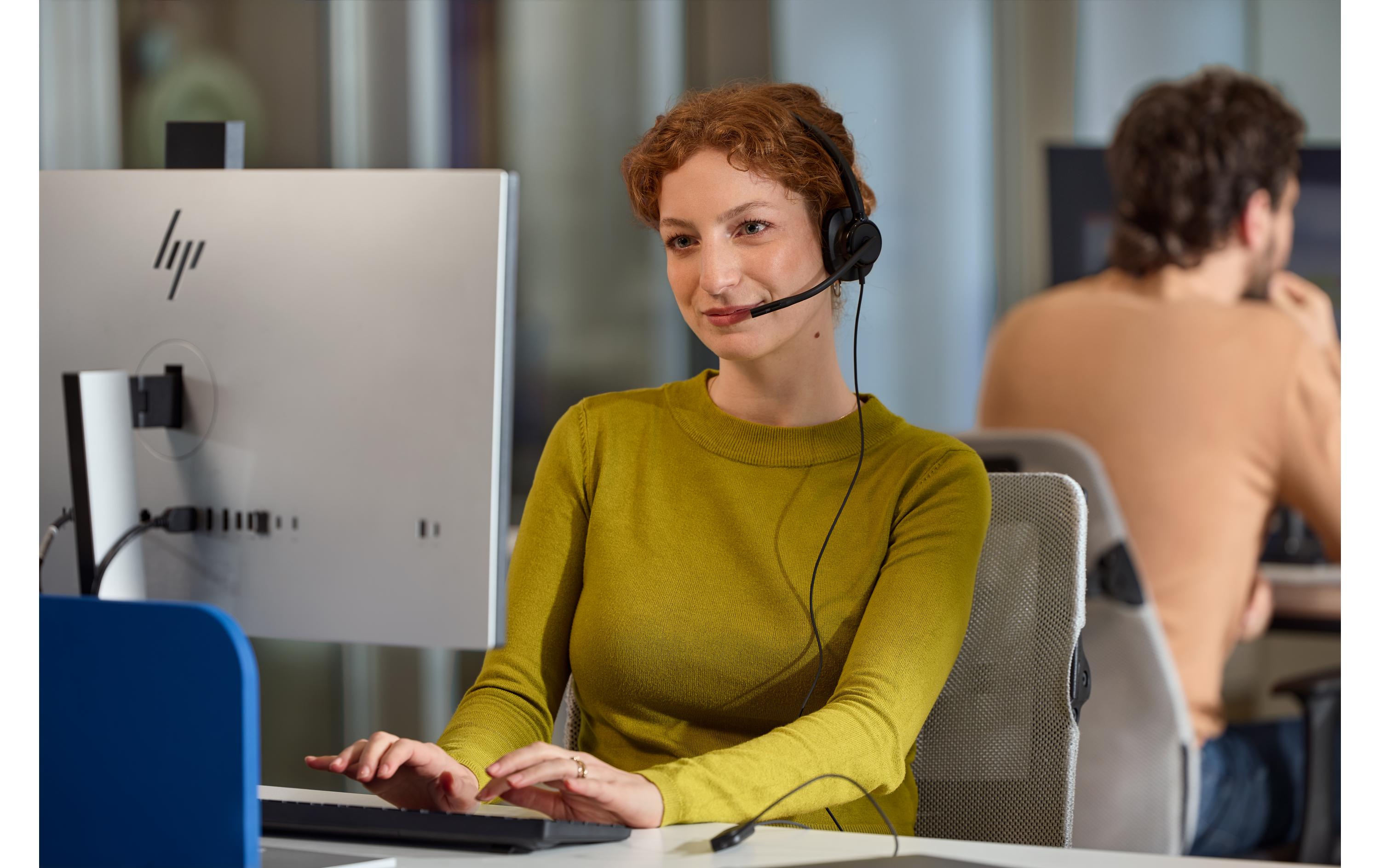 HP Headset Poly Mission 415 Mono-USB, kabelgebunden, Classic