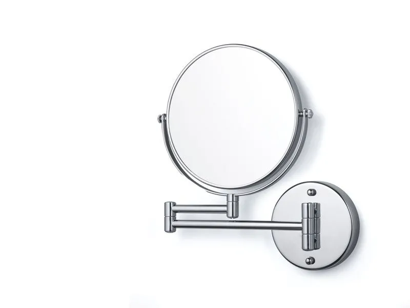 tesa Kosmetikspiegel Visioon, schwenkbar Silber