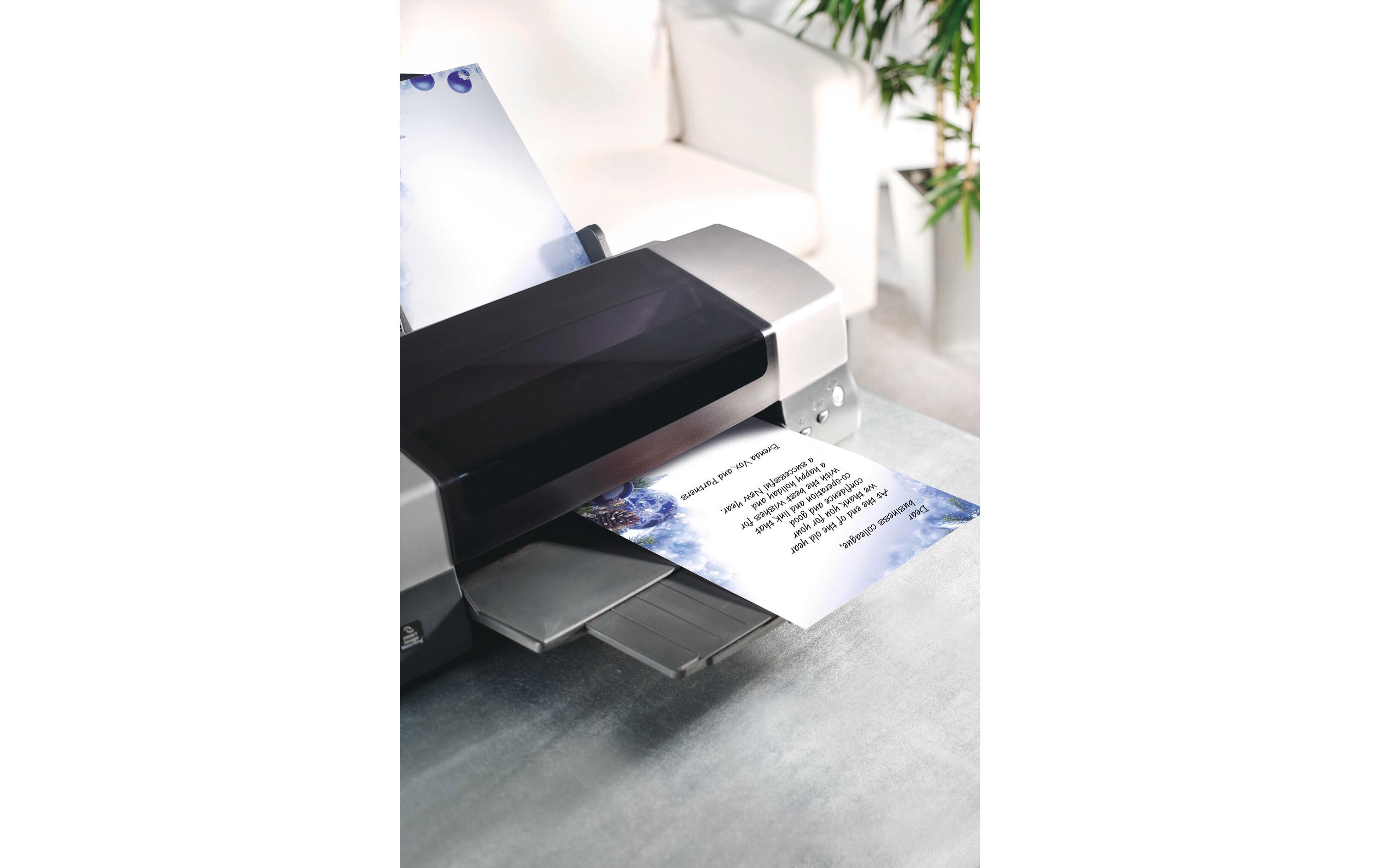 Sigel Motivpapier Blue Harmony, A4, 90 g/m², 100 Blatt