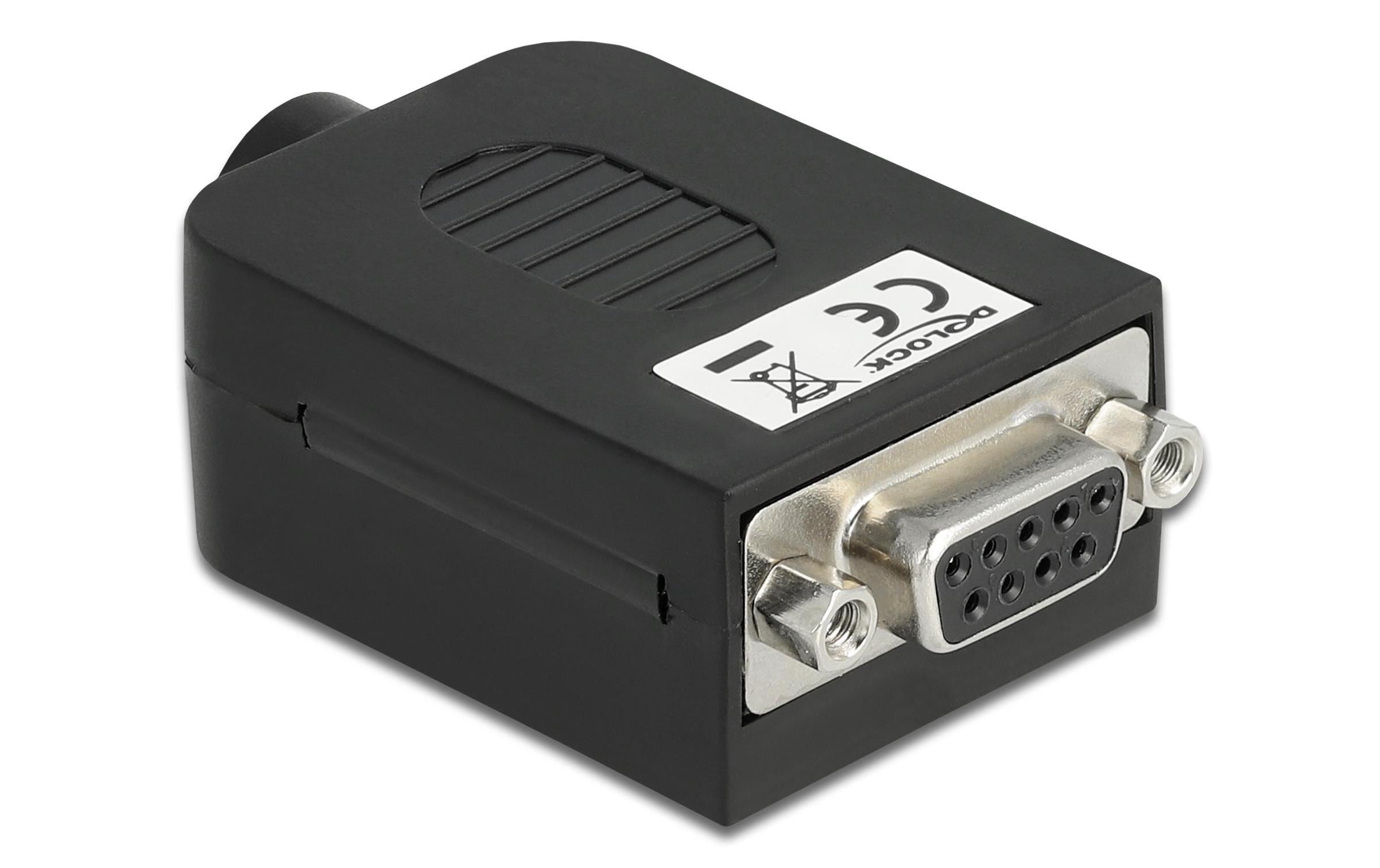 Delock Adapter Terminalblock 10Pin – DB9 RS-232 Buchse Delock Adapter Terminalblock 10Pin – DB9 RS-232 Buchse