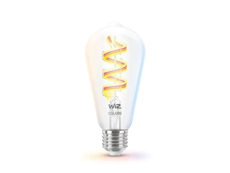 WiZ Leuchtmittel 6.3W (40W) E27 ST64 Tunable White & Color WiZ Leuchtmittel 6.3W (40W) E27 ST64 Tunable White & Color