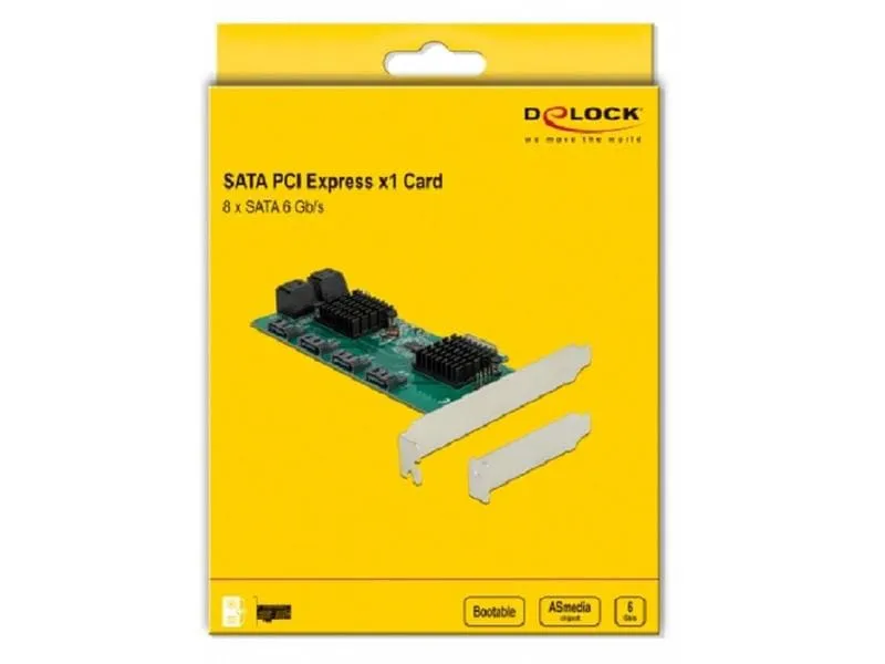 Delock PCI-Express-Karte 8 Port SATA Delock PCI-Express-Karte 8 Port SATA