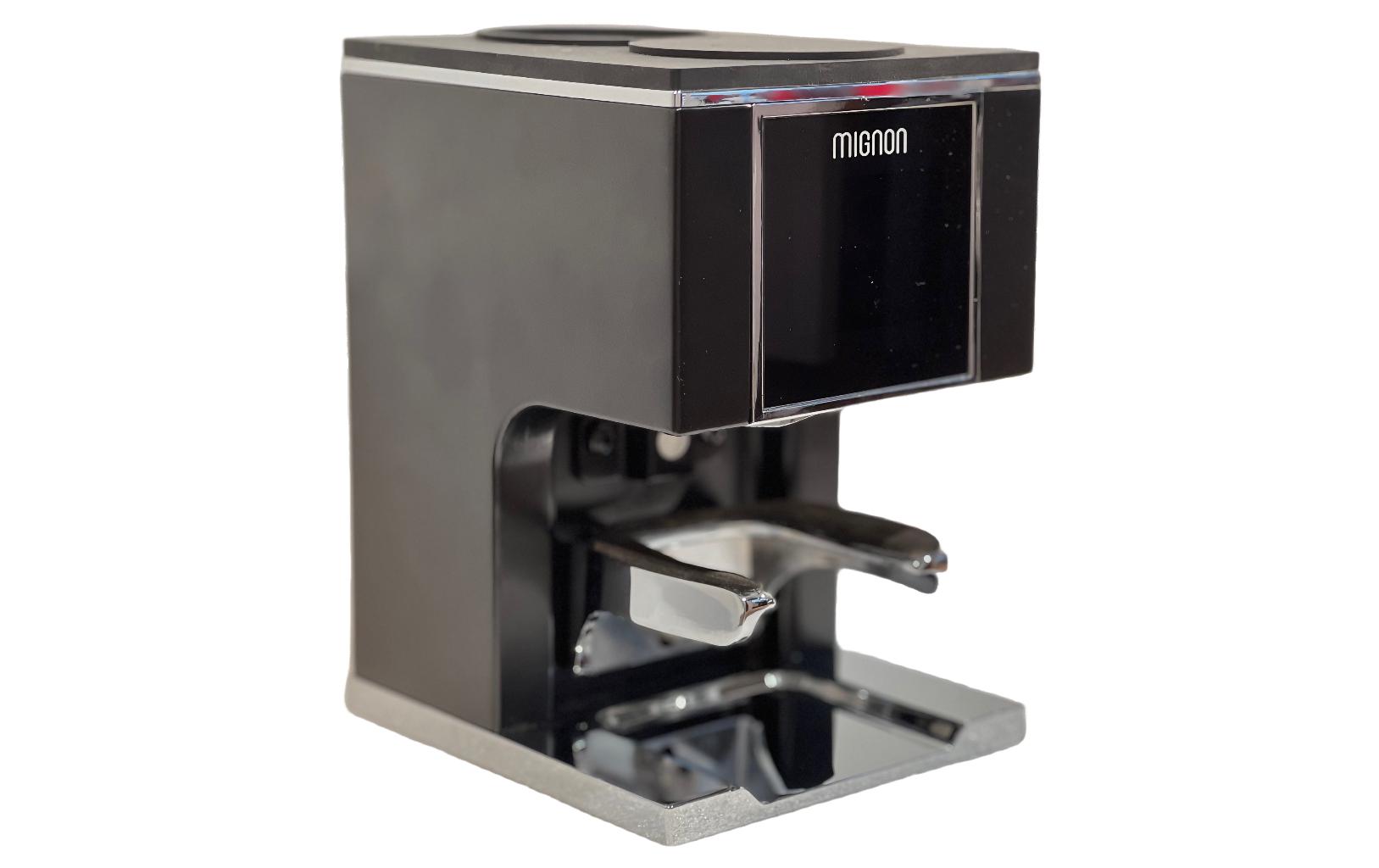 Eureka Kaffeemühle High-Speed Tamper Schwarz/Chrom
